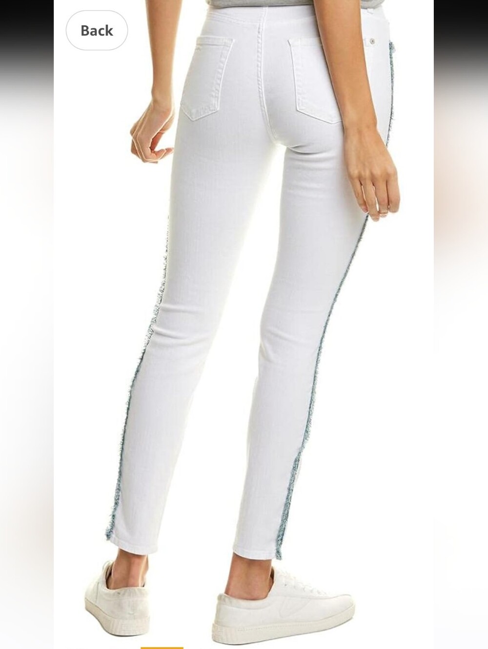 7 For All Mankind Jeans Hi Waist Skinny Ankle Size 27 - Picture 5 of 5